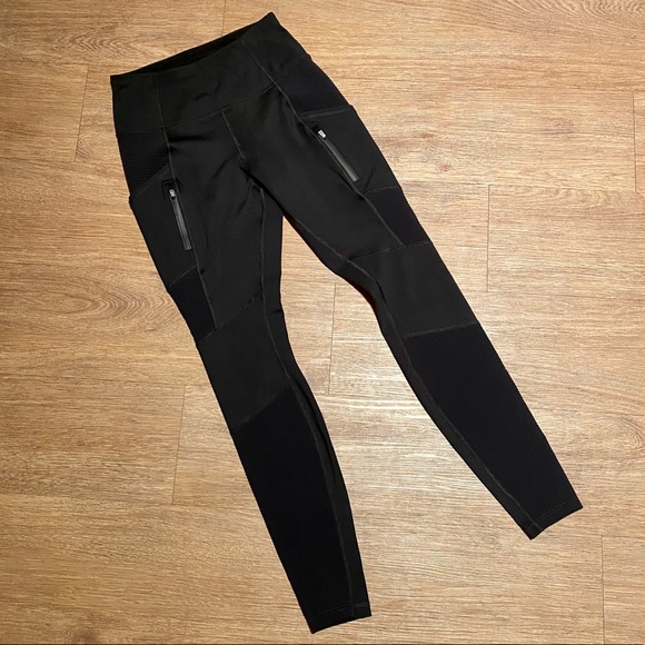 Athleta Full Length Moto Leggings - Picture 1 of 6